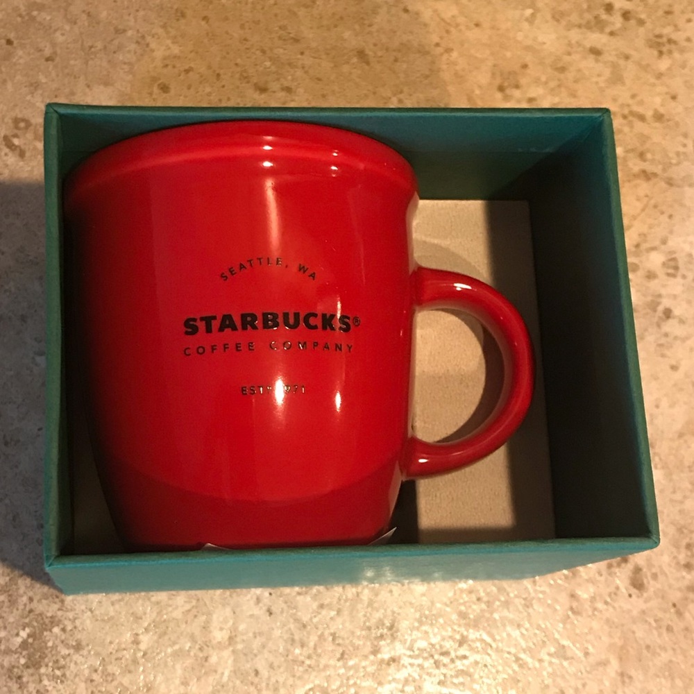 Red Starbucks Mug 3oz